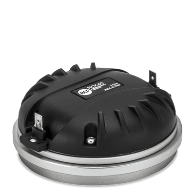 Exit:1.4" 90W rms, 180W program. 110 dB, 700-20KHz -Titanium