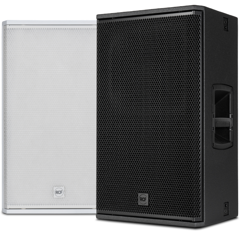 Active 2100W 15" 2-Way Speaker with 4" HF Driver (White)