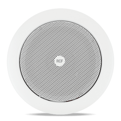 Passive 24W 6" Coaxial Ceiling Speaker with Fire Dome (White)