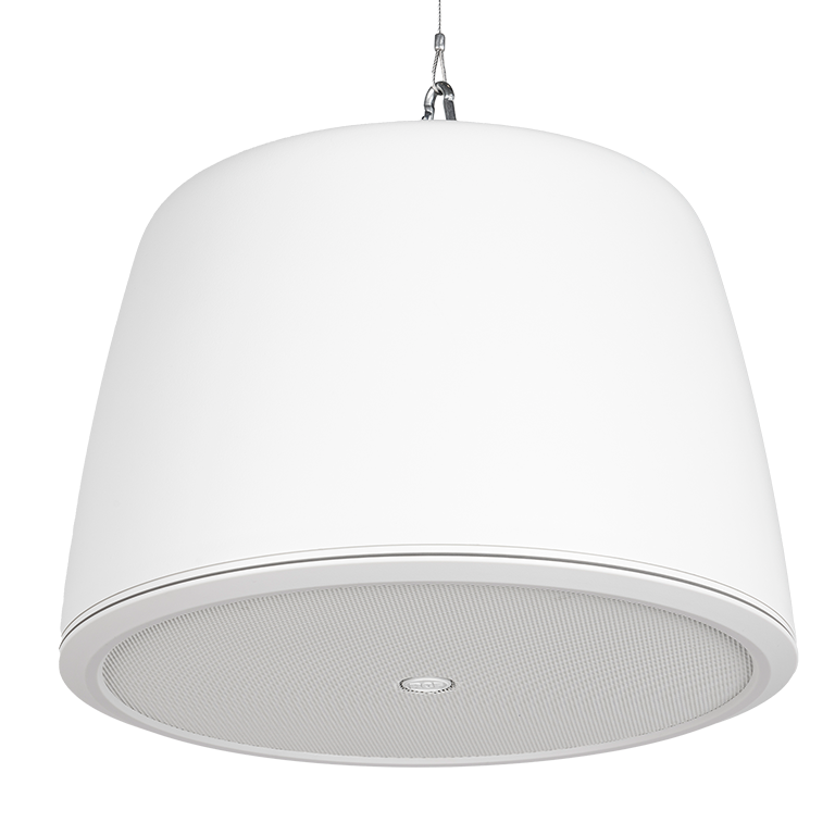 Passive 320W 6.5" 2-Way Pendant Speaker w/ Transformer - 8 Ω, 70/100V (White)
