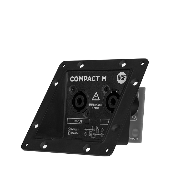 Speakon I/O Option Panel for Compact Media Series (PNL IN-OUT SPEAKON)