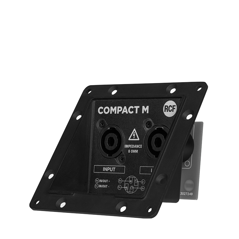 Speakon I/O Option Panel for Compact Media Series (PNL IN-OUT SPEAKON)