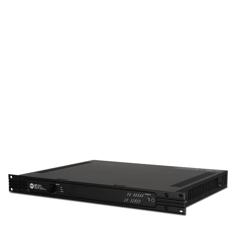 Class D Power Amplifier with Dual Input per Channel - 4 Ω, 70/100V, 500W