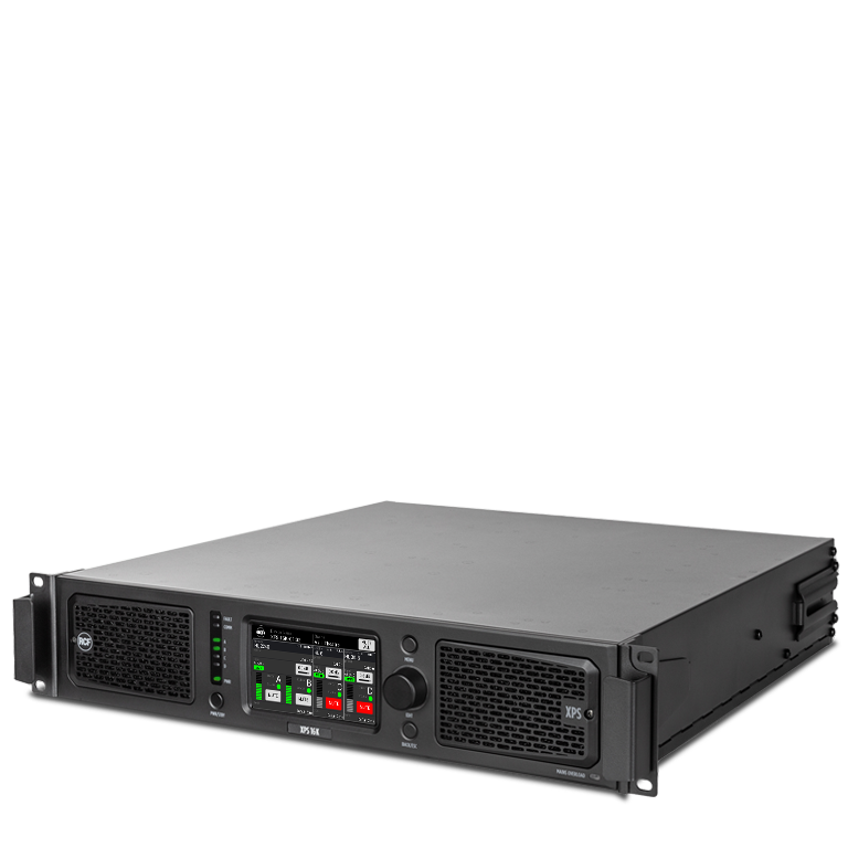 Class D Power Amplifier with DSP, RDNet Management (4 X 4,000 W @ 2.7 Ω)