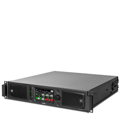 Class D Power Amplifier with DSP, RDNet Management (4 X 4,000 W @ 2.7 Ω)