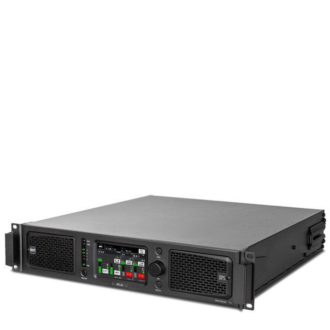 Class D Power Amplifier with DSP, RDNet Management (4 X 1,000 W @ 4 Ω)
