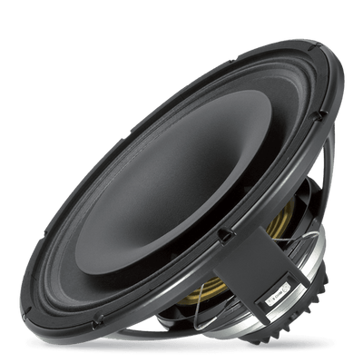 Woofer: 15" Power 450 Watt rms,  900W program. Sensitivity 101 dB. Compression Driver: Exit 1.5" Power 90 Watt rms, 180W program. Sensitivity 110 dB