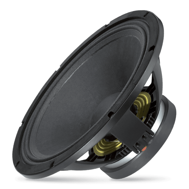 18" Power: 1000W rms, 2000W prog. Sensitivity: 97 dB Freq. Range 35-1000 Hz