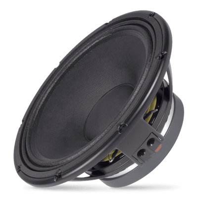12" Power: 450W rms, 900W prog. Sensitivity: 97 dB Freq. Range 40-2000 Hz