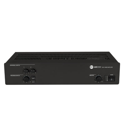 2 Input Digital Mixer/Amplifier - 4 Ω, 70/100V, 80W