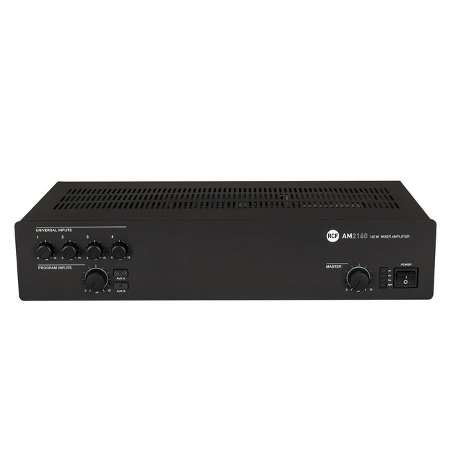 4 Input Digital Mixer/ Amplifier - 4 Ω, 70/100V, 320W