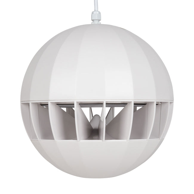 Passive Pendent Ball Speaker, 5/10/20W, 100V, 5M Suspension Cable (White)