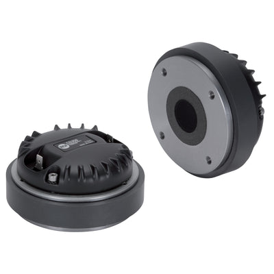 Exit:1" 50W rms, 100W program. 108 dB, 1200-20KHz -Mylar