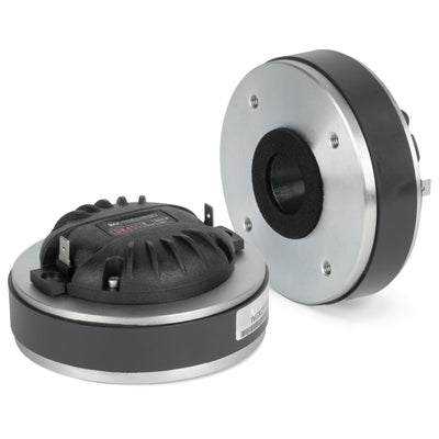 Exit: 1" 70W rms, 140W program. 109dB, 1.2-20KHz -Polymide