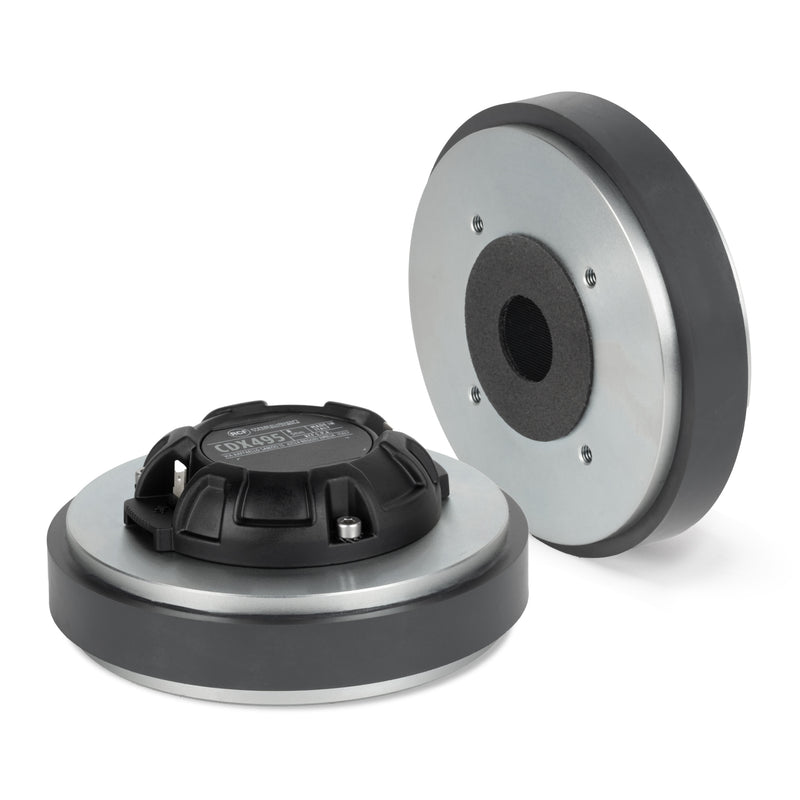 Exit: 1" 70W rms, 140W program. 109dB, 1.2-20KHz -PKX Polymer