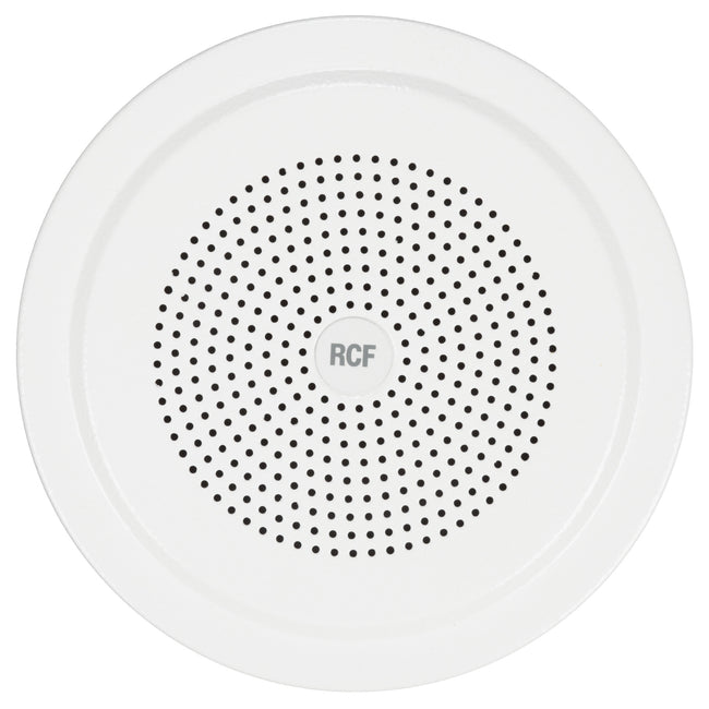 5" Twin-Cone Ceiling Flush/Semi Flush Mounting Speaker, White, 6W, 70-100V - EN54-24