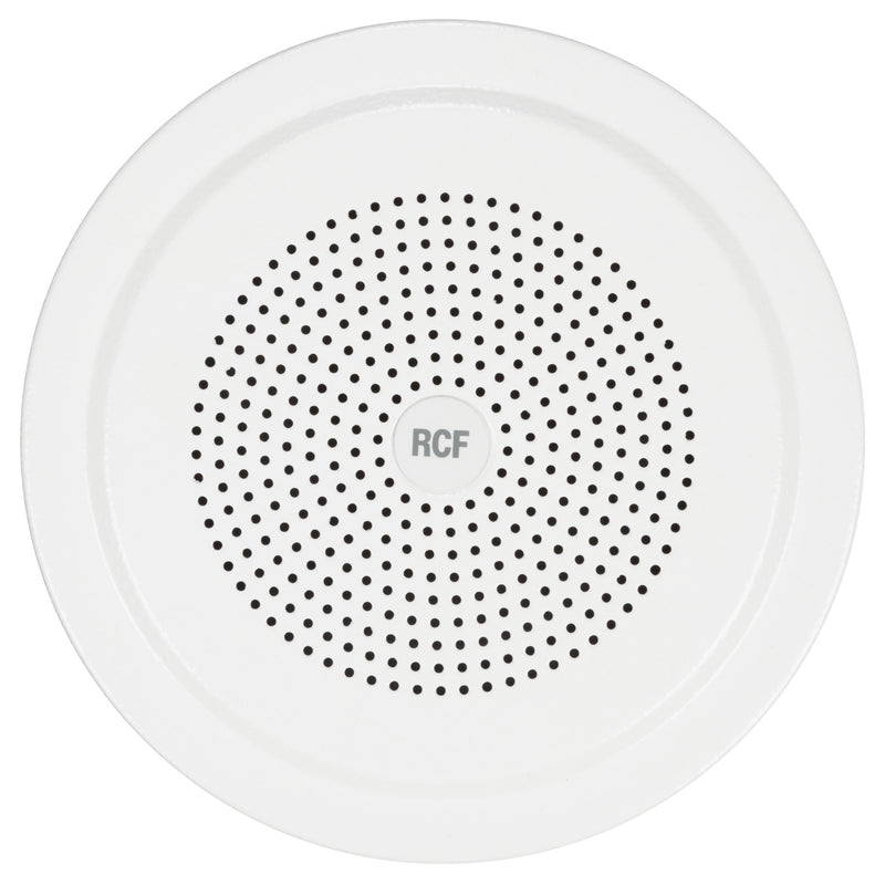 5" Twin-Cone Ceiling Flush/Semi Flush Mounting Speaker, White, 6W, 70-100V - EN54-24