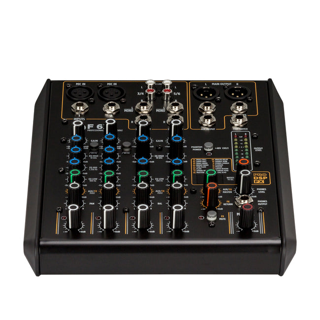 6 Channel Mixer w/ FX