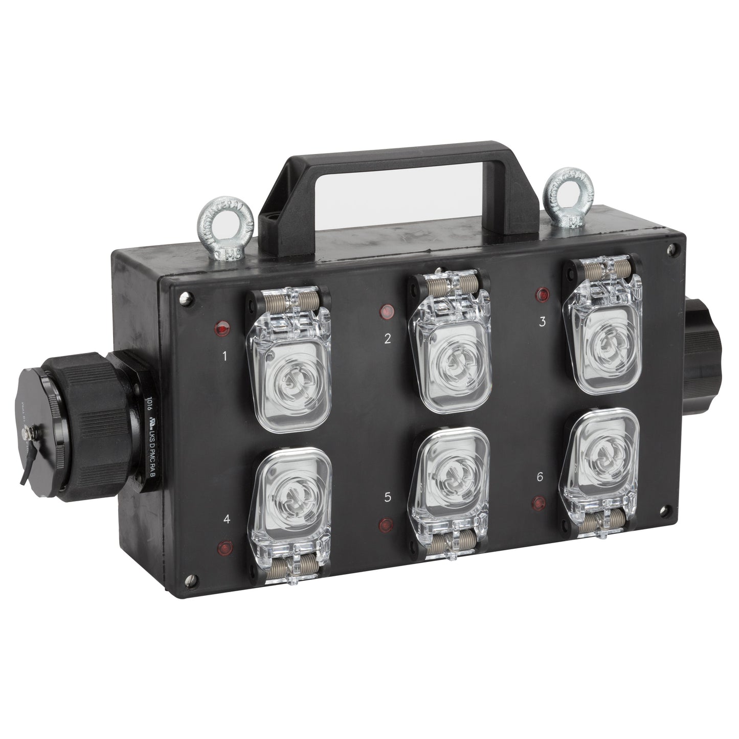 LKS19 IN/OUT Weatherproof Power Box (6X Powercon Output)