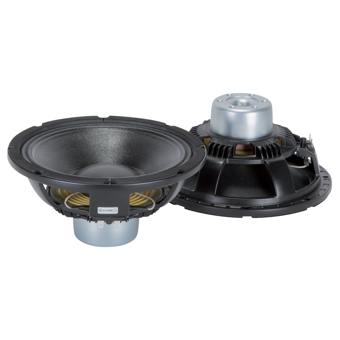 10" Power: 300W rms, 600W prog. Sensitivity: 97 dB Freq. Range 50-3500 Hz