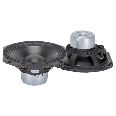 8" Power: 300W rms, 600W prog. Sensitivity: 96 dB Freq. Range 60-3500 Hz