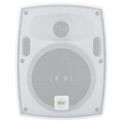 2 Way Bass Reflex Wall Mount Cabinet, 30W - White - Trasf/Low Imp