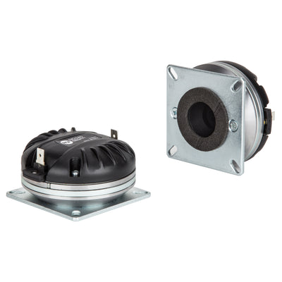Exit:1" 50W rms, 100W program. 110 dB. 1500-20KHz -Kapton