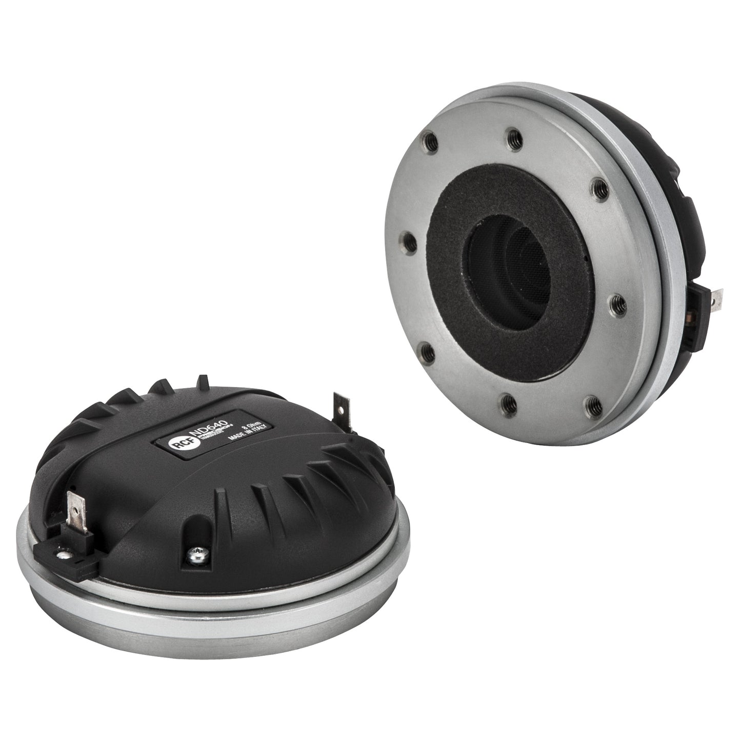 Exit:1.4" 90W rms, 180W program. 110 dB, 700-20KHz -Titanium