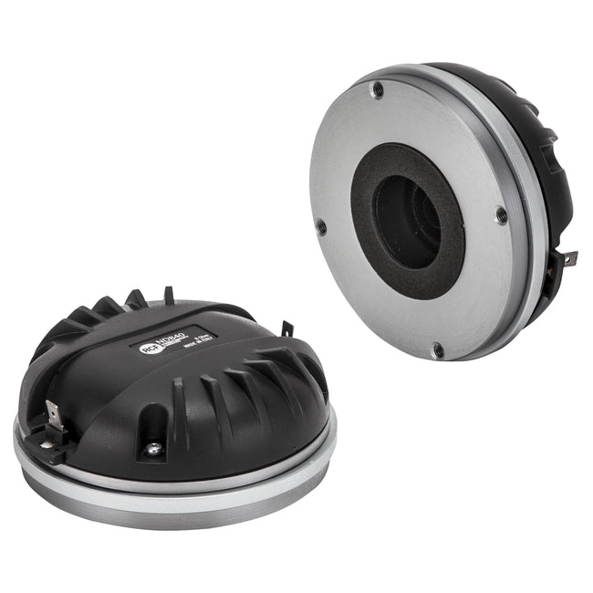 Exit:1.4" 110W rms, 220W program. 109 dB, 500-20KHz -Titanium
