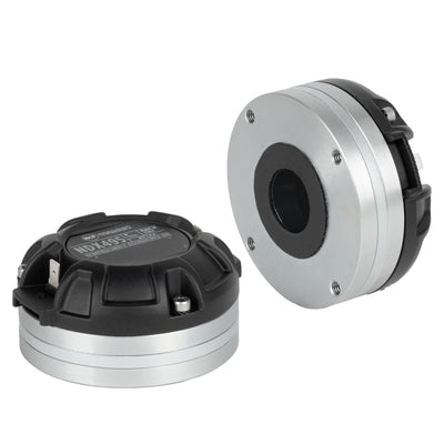 Exit: 1" 70W rms, 140W program. 109dB, 1.2-20KHz -PKX Polymer