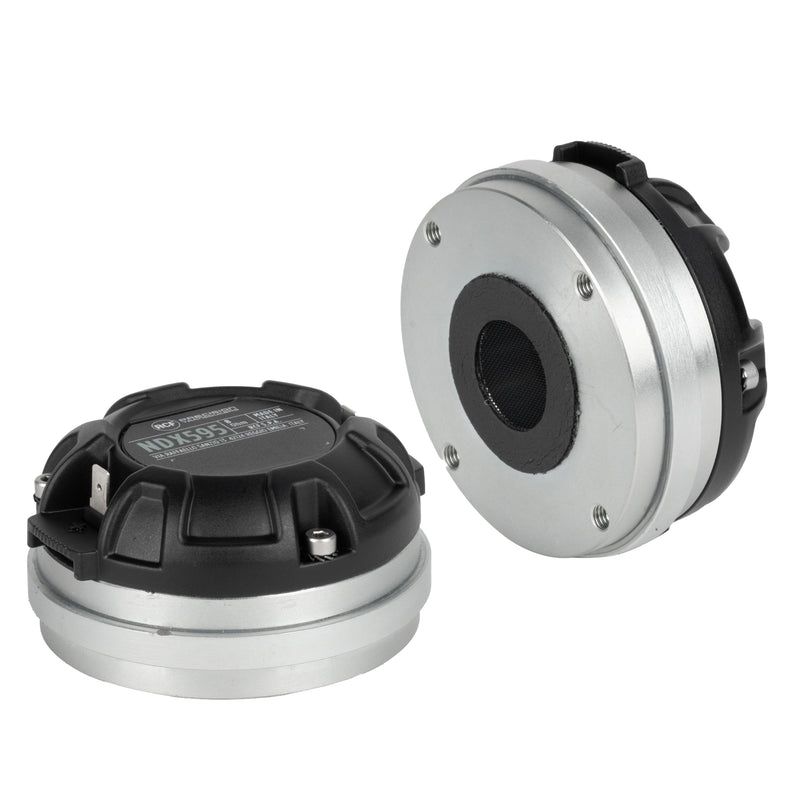 Exit: 1" 70W rms, 140W program. 110dB, 1.2-20KHz -PKX Polymer