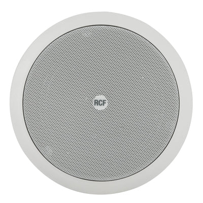 6" Twin-Cone Flush Mounting Ceiling Speaker, White, 6W, 70-100V