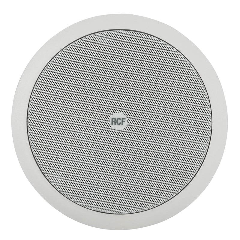 6" Twin-Cone Flush Mounting Ceiling Speaker, White, 6W, 70-100V
