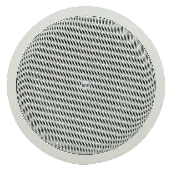Passive 80W 8" 2-Way Coaxial Ceiling Speaker with Transformer - 70/100V (IP44) (White)