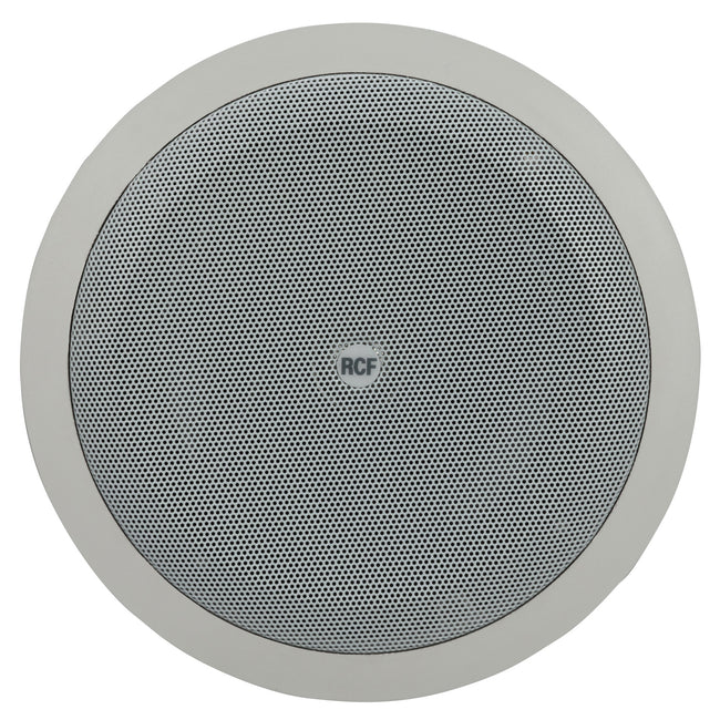 6" Coax Flush Mnt. Ceil. Speaker With Line Transf., 12W, IP 44 (White)