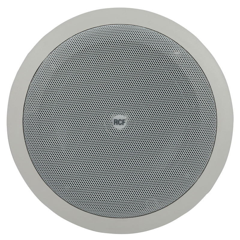 6" Coax Flush Mnt. Ceil. Speaker With Line Transf., 12W, IP. 44 (Black)
