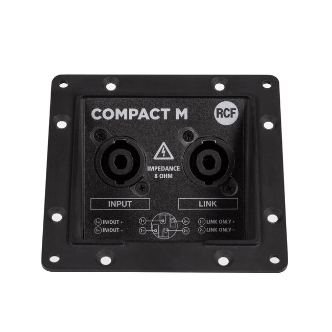 Speakon I/O Option Panel for Compact Media Series (PNL IN-OUT SPEAKON)