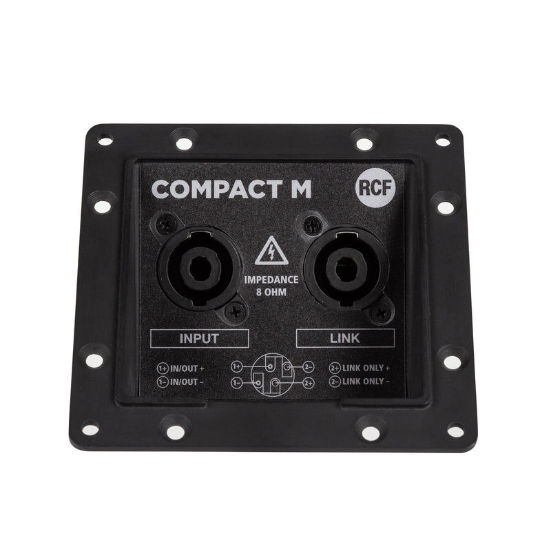 Speakon I/O Option Panel for Compact Media Series (PNL IN-OUT SPEAKON)