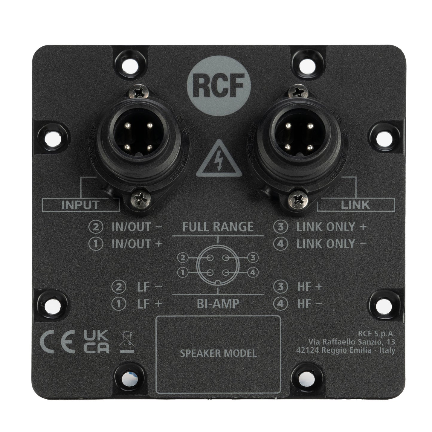 Amphenol I/O Option Panel for Compact Media Series