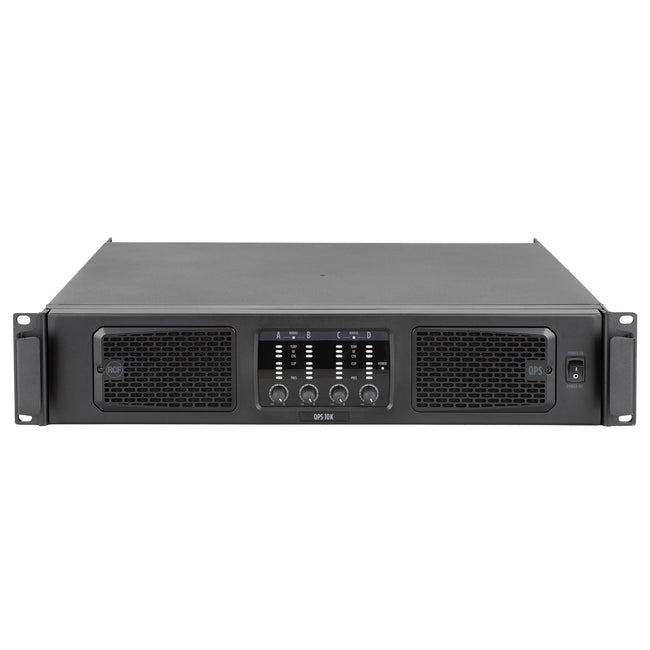 Class HD Power Amplifier (4 X 2,500 W @ 2 Ω)