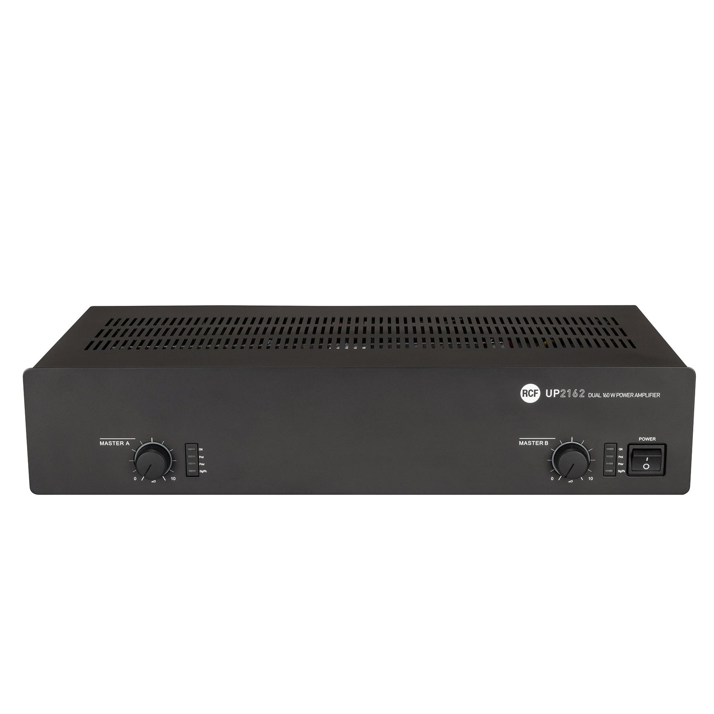 Class D 2 Channel Amplifier with Aux Input - 4 Ω, 70/100V, 2 x 160W