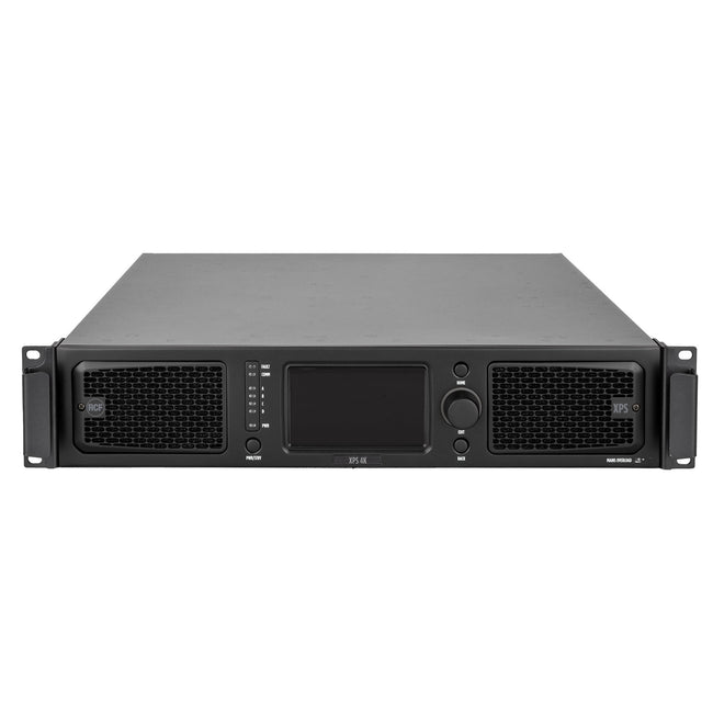 Class D Power Amplifier with DSP, RDNet Management (4 X 1,000 W @ 4 Ω)