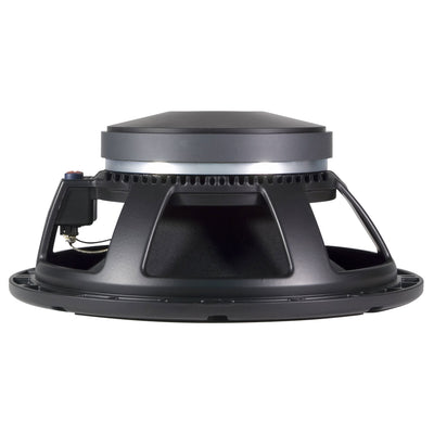 12" Power: 450W rms, 900W prog. Sensitivity: 97 dB Freq. Range 40-2000 Hz