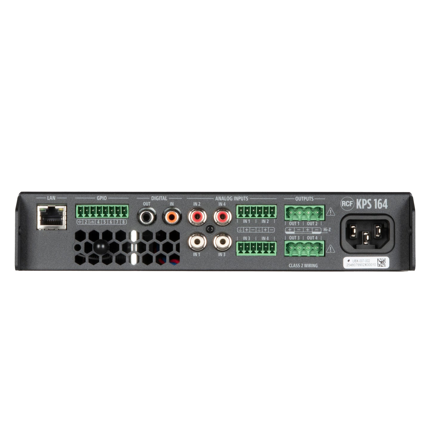 Class D Power Amplifier with DSP (4 X 160 W)