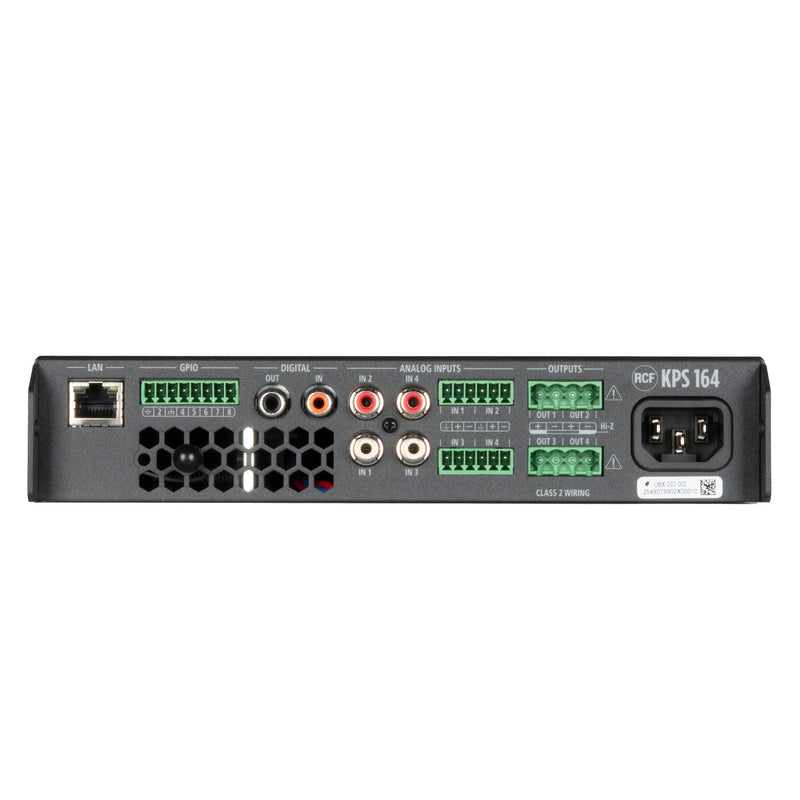 Class D Power Amplifier with DSP (4 X 160 W)