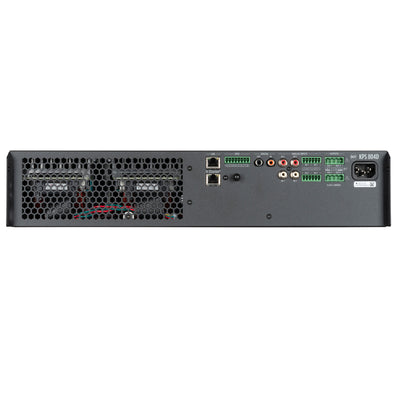 Class D Power Amplifier with DSP, Dante-Equipped (4 X 800 W)