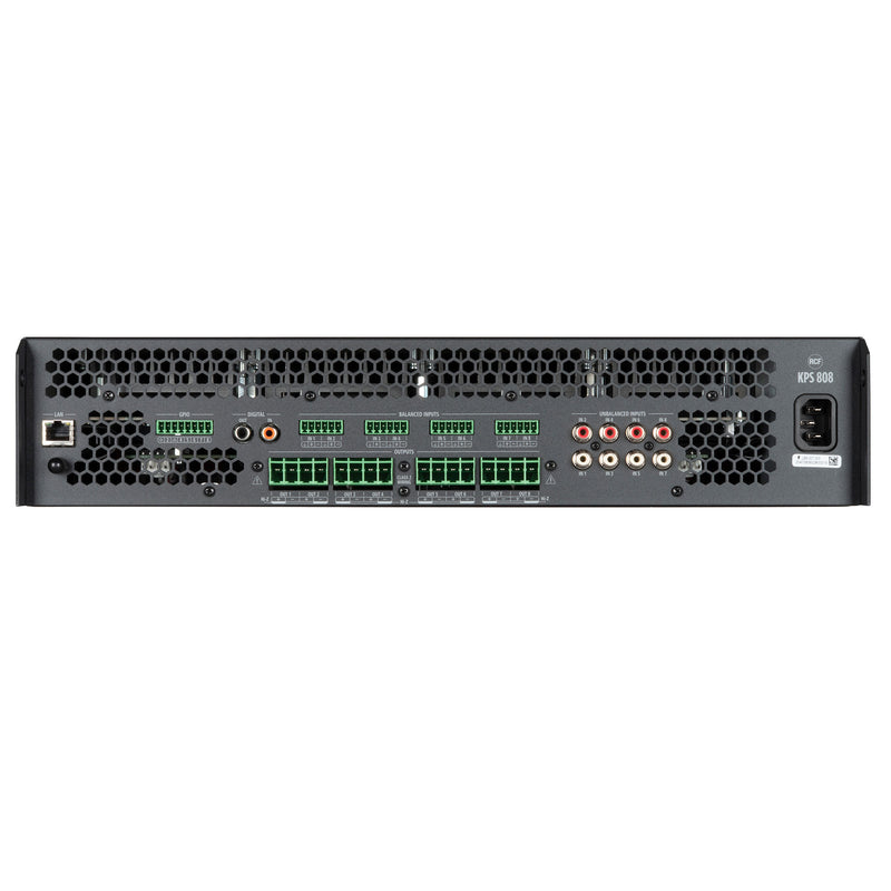 Class D Power Amplifier with DSP (8 X 800 W)