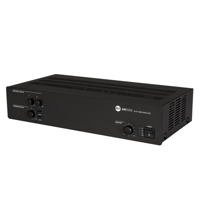 2 Input Digital Mixer/Amplifier - 4 Ω, 70/100V, 80W