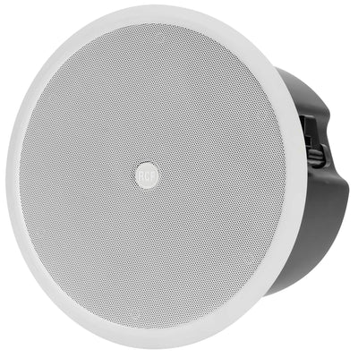 Passive 320W 6.5" 2-Way Ceiling Monitor Speaker w/ Transformer - 8 Ω, 70/100V (White)