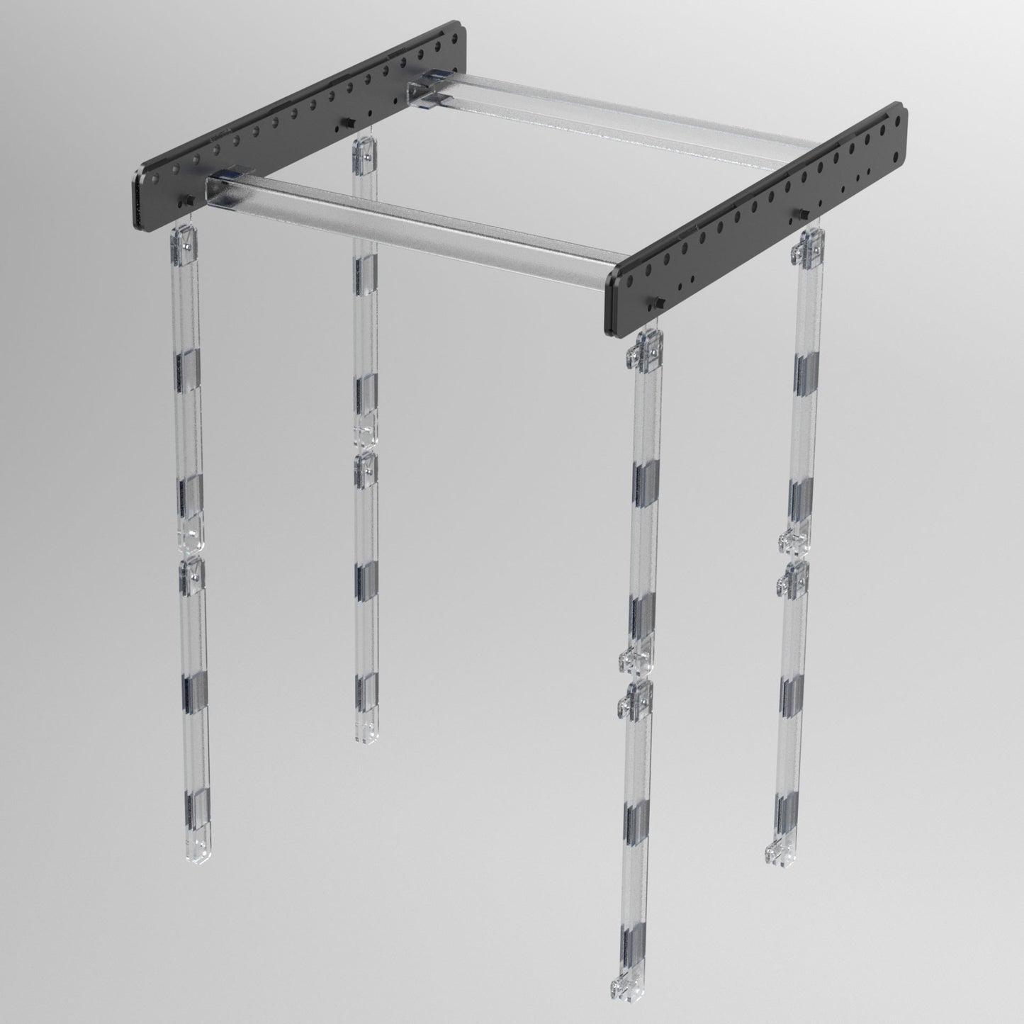 Set of 2 Flybar Suspension Bars for SUB9029-AS, SUB9019-AS, SUB9016-AS, GTS19G, S29, S29 WP, S19, S19 WP (To be used with FLB60673 and the correspondent Upper Spacer Brackets)